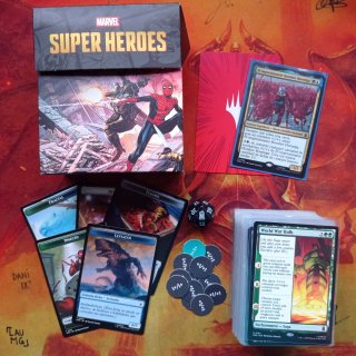 Mazo Verde/Azul de Commander (Cartas Magic)