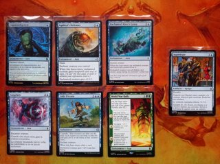 Mazo Verde/Azul de Commander (Cartas Magic)