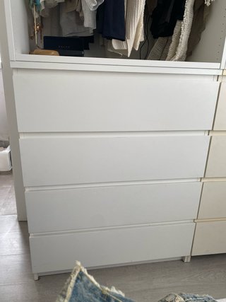 Armarios PLATSA Ikea + Cómoda MALM Ikea