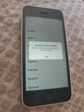 iPhone 5C Blanco