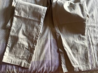 Pantalón largo beige primavera