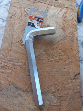 Chave Allen Dexter 17mm