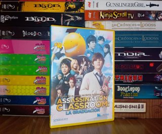 ASSASSINATION CLASSROOM LA SAGA COMPLETA PELÍCULAS