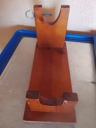 Soporte Jamonero de Madera Horizontal