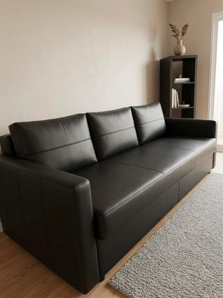 Sofá Cama Ikea Negro