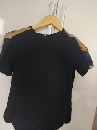 Conjunto Zara Negro y Blanco