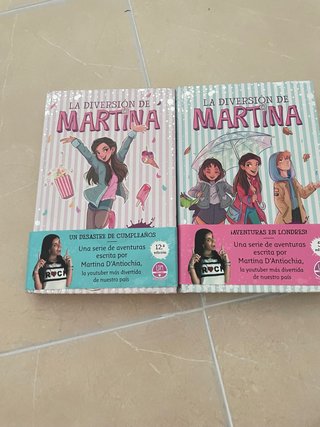 Pack de dos libros de la diversión de Martina.