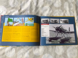 Tintin. 2 libros colección aviones