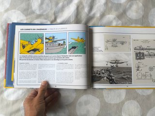 Tintin. 2 libros colección aviones