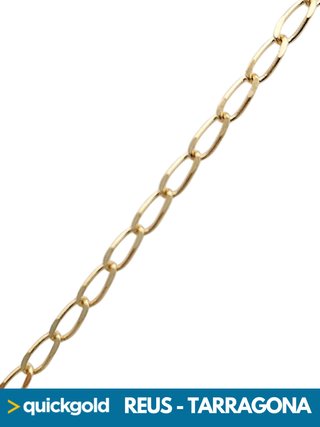 040-435 CADENA ORO 18K BILBAINA 50CM