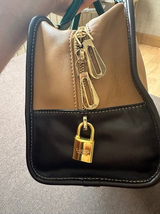 Bolso Loewe Amazona Beige y Verde