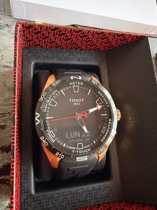 Tissot T-Touch Negro/Dorado