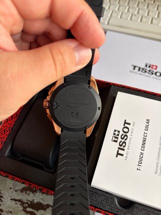 Tissot T-Touch Negro/Dorado