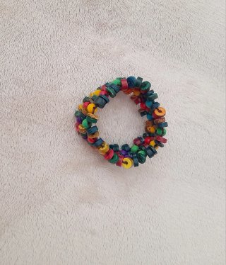 Braccialetto etnico multicolor