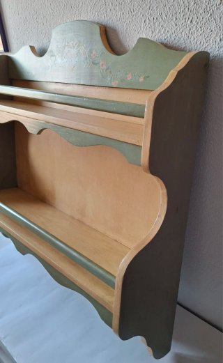ESTANTERÍA TIPO ESPECIERO PARA PARED 2 BALDAS