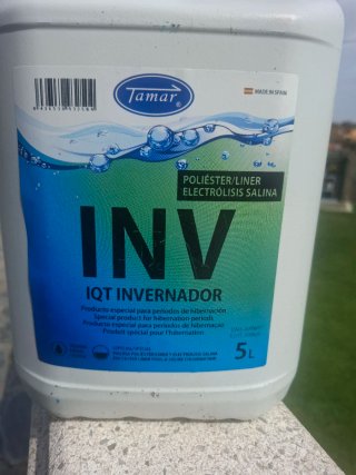 Tamar INV IQT líquido Invernador Piscina 5L