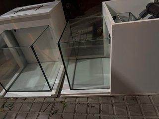 Acuario diseño rimless con mueble