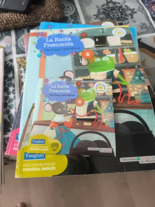 Lote 10 Libros Infantiles Vaughan con CDs