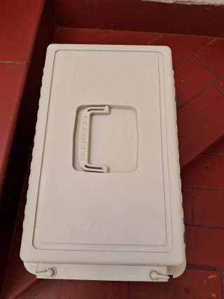 Transportín Perro/Gato Ferplast Blanco/Azul