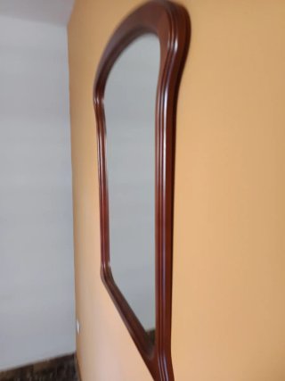 Espejo Madera y Cristal 65x87