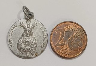 Medalla Jesús Cautivo y Rescatado