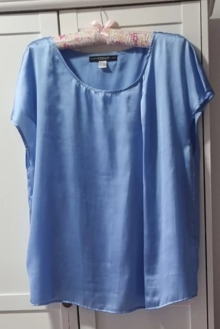 Blusa azul celeste T. XXL