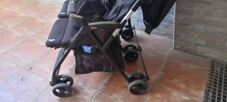 Carro gemelar Chicco negro