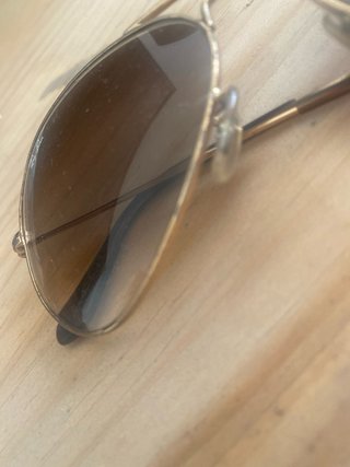Gafas de sol Ray-Ban Aviator Doradas Marrones