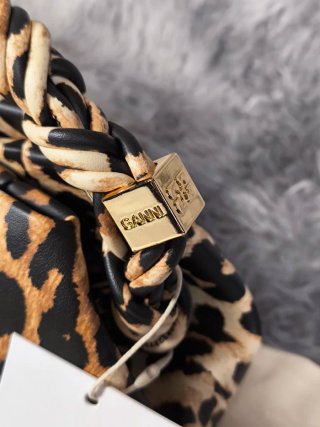 Ganni Small Bou Bag Leopard