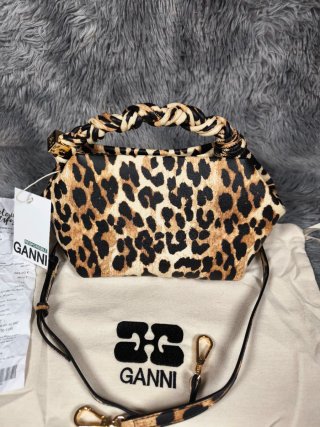 Ganni Small Bou Bag Leopard