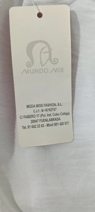 Bermudas Blancas Talla M