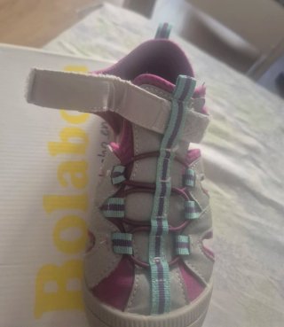 Sandalias niña Bubble Gris y Lila T31