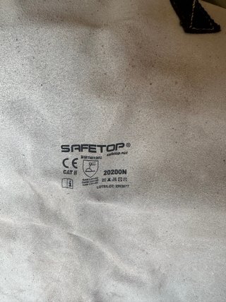 Conjunto protección soldadura: Bata + Pro