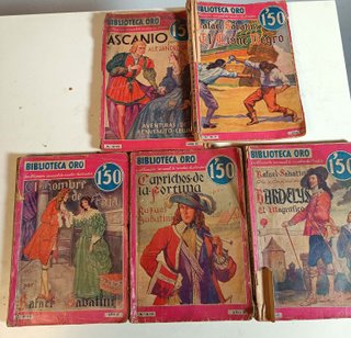 Lote de 12 libros antiguos
