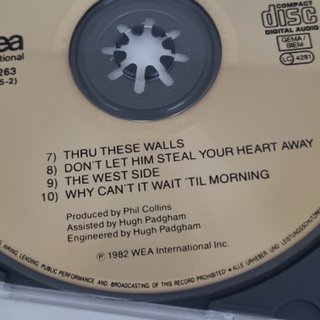 Phil Collins CD Hello, I Must Be Going! 1982