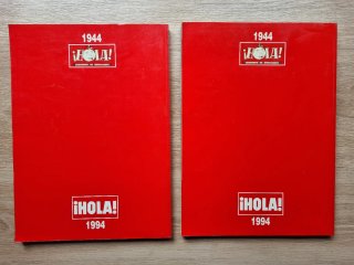 Revistas Hola. 50 aniversario. Tomos 1 y 2.