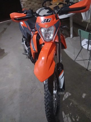 KTM 690 Enduro Gris/Naranja