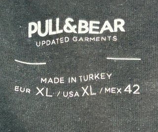 Pull&Bear Camiseta hombre XL