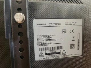 Televisor Samsung 32 con soporte pared