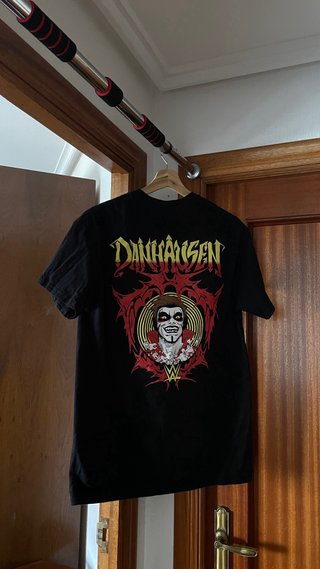 Camiseta WWE Danhausen Oficial Negra