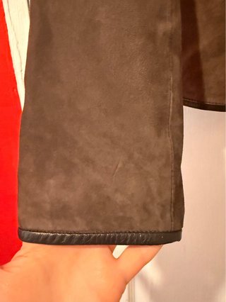Chaqueta Zara Suede Marrón