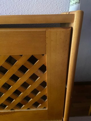 Zapatero de madera