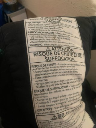 Mochila Porta Bebé Ergobaby Negra
