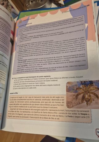 Libro valenciano 3. Eso.       Editorial Bromera