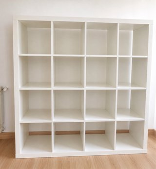 Estantería IKEA KALLAX Blanca 16 Huecos