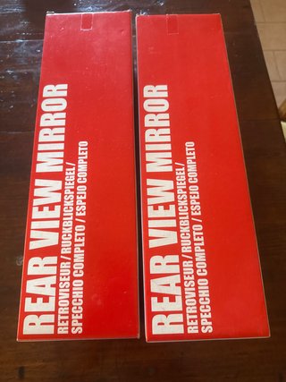 Espejos Retrovisores T MAX (Rojo)