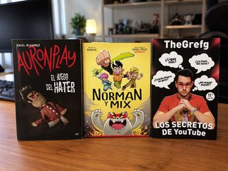 Lote 3 Libros YouTubers Españoles | TheGrefg + Aur