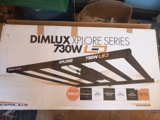 Luz LED Dimlux Xplore 730W Dimmable