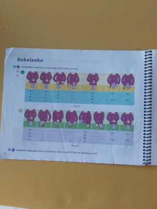 Música nuevo acordes. 4 primaria