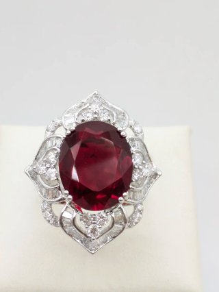 Anillo Oro 18k con Diamantes